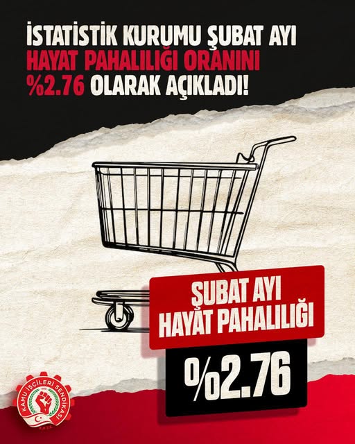 ŞUBAT AYI HAYAT PAHALILIĞI